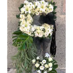 خرید تاج گل از گل فروشی منطقه تهران فلاح t2182