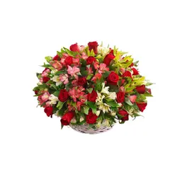 سبد گل آرتین - فروشگاه آنلاین گل| تاج گل|باکس گل|دسته گل|سبد گل