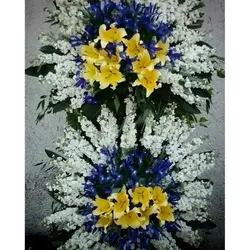 سفارش آنلاین تاج گل برای مسجد 14 معصوم محله خلیج فارس تهران t351