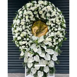 سفارش آنلاین تاج گل برای مسجد جامع ولیعصر (عج) محله خانی آباد تهران t236