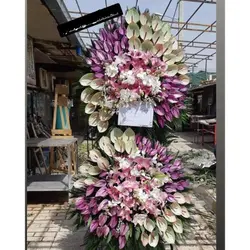 سفارش آنلاین تاج گل برای نمایشگاه بین المللی الکترونیک، کامپیوتر و تجارت الکترونیک t71