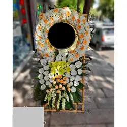 سفارش آنلاین تاج گل برای نمایشگاه بین المللی کاغذ، مقوا، کارتن، فرآورده های سلولزی و ماشین آلات مربوطه t77