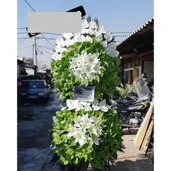 سفارش تاج گل برای مسجد الزهرا حاجی آباد کرج t1237