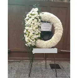 سفارش تاج گل برای مسجد امام حسین باغستان کرج t1216