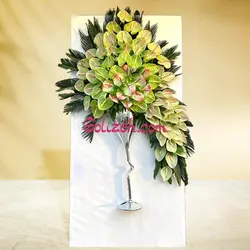 گل افتتاحیه کافه سبز