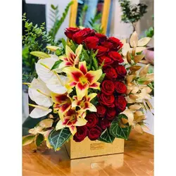 گل فروشی محدوده سفارت روسیه تهران t3502