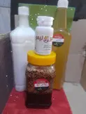 🔰پک رفع سردی و افزایش سیستم ایمنی بدن 👈این پک شامل:  ۱_یک کیلو معجون رفع سردی با ترکیب پنج شیره و تخم گل افتاب گردان و کنجد و قولنجان و ... ۲_ یک بسته  قرص سیر و لیمو  ۳_ یک بطری ۲۵۰ گرمی روغن نارگیل سری لانکا خوراکی  ۴_یک بطری ۶۰ گرمی روغن کندر خوراکی