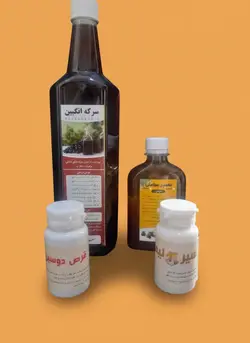 🔰 پک پاکسازی،فشارو چربی خون  👈این پک شامل:  ۱_یک بسته قرص سیر و لیمو  ۲_ یک بسته  قرص دوسین ۳_ یک عدد شربت فومیسل ۲۵۰ گرمی ۴_یک بطری یک لیتری سرکه انگبین کاسنی ، شاهتره ، بید