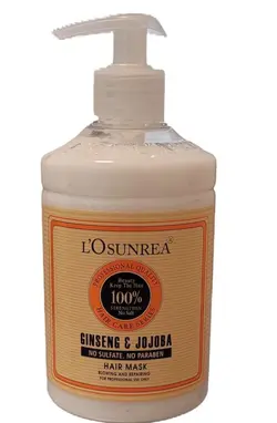 ماسک مو بدون سولفات لونسریا حاوی روغن(جیسینگ و جوجوبا)۵۰۰میل