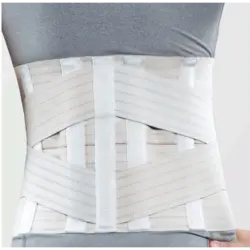 کمربند طبی سخت پد دار با کش منفذدار پاک سمن کد 148