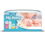 پوشک بچه مای بیبی سایز 1 بسته 40 عددی