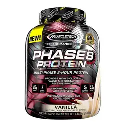 پروتئین کازیین فاز 8 ماسل تکCasein Protein Phase 8 MuscleTech