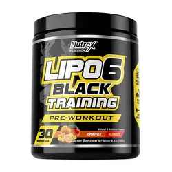 مکمل پمپ لیپو 6 ناترکس بلک ترینینگ lipo pump 6 nutrex black training