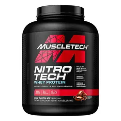 مکمل نیتروتک پروتئین وی ماسل تکNitroteeh Whey Protein MuscleTech
