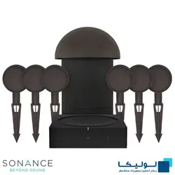 سیستم صوتی فضای باز SONANCE- MAG6.1 SYSTEM MAG6.1 - Mag Series 6.1-Ch. Landscape Outdoor Speaker System Powered by Sonos