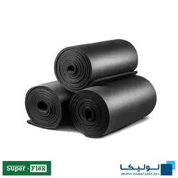 عایق الاستومری رولی ضخامت ورق 3mm - عرض 1000mm و طول 60 متر (یک رول کامل)