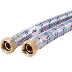 شيلنگ آبگرمکن قطر 19 - ½*½(استیل 304) سایز 30cm