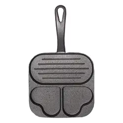 تابه شیرینی پز پیلو مدل 3 خانه - خوش سیرت