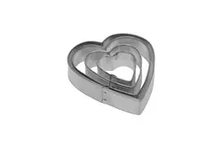 کاتر 4 تایی قلب ساده - خوش سیرت