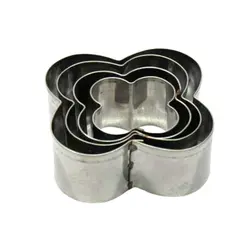 کاتر 4 تایی گل 4 پر ساده - خوش سیرت