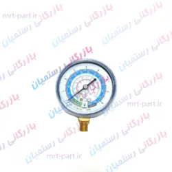 ساعت آبی گیج شارژ گاز کولر مدل R12-R404-R134a-R22 - بازرگانی قطعات خودرو رستمیان