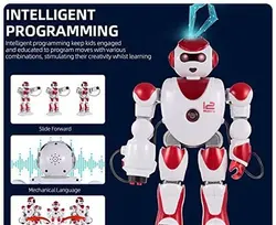 ربات کنترلی هوشمند شارژی مدل کا 2 (smart police woman k2)