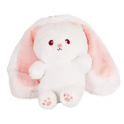 عروسک خرگوش سوپرایزی توت فرنگی سایز 25 سانتی تا 30 سانتی