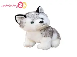 عروسک سگ هاسکی پولیشی