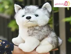 عروسک سگ هاسکی پولیشی