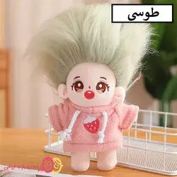 عروسک طرح بچه مو فشن ارتفاع 25 سانتی‌متر