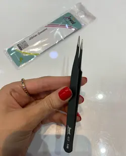 موچین انبری کاشت مژه سرصاف جیول GT-240