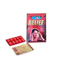 قرص ریلایف Relife R.A سر درد میگرن اصلی