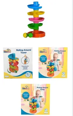 بازی فکری توپ و سرسره مدل هپی لرنر Rolling