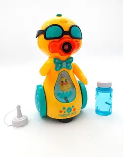 حباب ساز چند منظوره طرح اردک چراغ دار و موزیکال