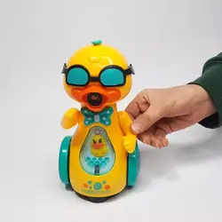 حباب ساز چند منظوره طرح اردک چراغ دار و موزیکال