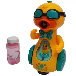 حباب ساز چند منظوره طرح اردک چراغ دار و موزیکال