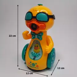 حباب ساز چند منظوره طرح اردک چراغ دار و موزیکال