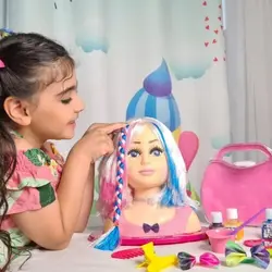 عروسک نیم تنه پیرایش مو ویانا