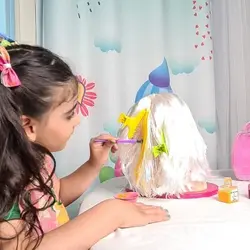 عروسک نیم تنه پیرایش مو ویانا