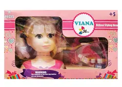 عروسک نیم تنه پیرایش مو ویانا