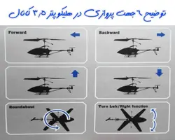 هلیکوپتر کنترلی مدل BR6608