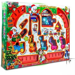 قطار حیوانات موزیکال چراغدار سایز بزرگ