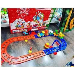 قطار حیوانات موزیکال چراغدار سایز بزرگ