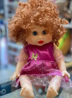 عروسک موزیکال مو فرفری