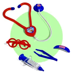 ماشین بازی مدل آمبولانس و تجهیزات پزشکی