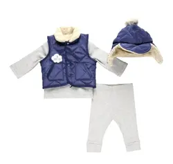 ست سیسمونی نوزاد پسرانه برند جورج  چهار تکه مدل80231