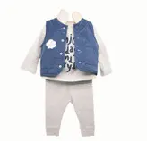 ست سیسمونی نوزاد پسرانه برند جورج  چهار تکه مدل80231