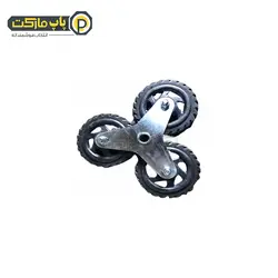 چرخ دستی حمل کپسول 2 قلو حفاظ دار پله رو - کد 524
