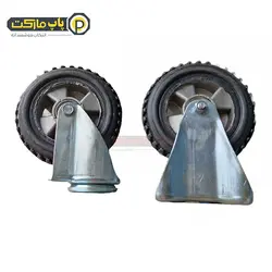گاری دستی 60*80 با چرخ آهنی دو عدد باهم
