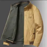 کاپشن مردانه جیپ مدل دورو جنس کتان